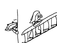 after seeing gastee scoot by with a wagon of machi