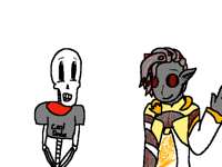 They were chatting