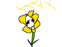 Left hand FLOWEY