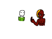 eggplant except they switched skin color