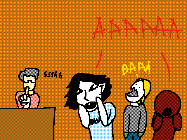 Screaming in a Librarby