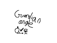 It's angel, not angle. This is an angle.