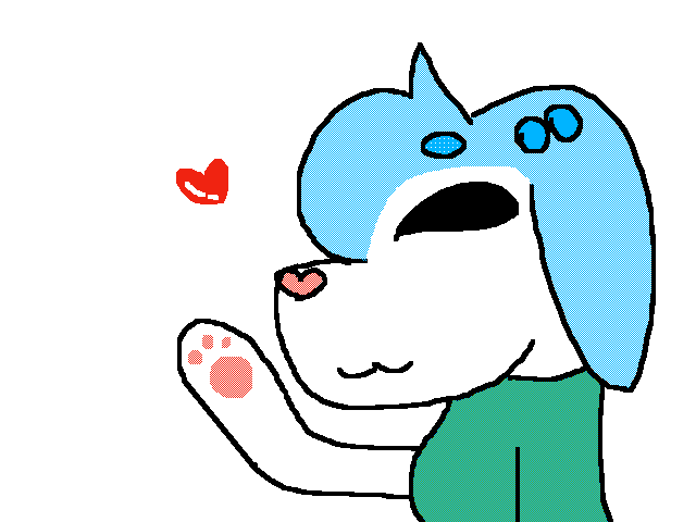 Art trade with @ROyalottie1000