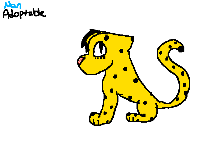 Adoptable cheetah