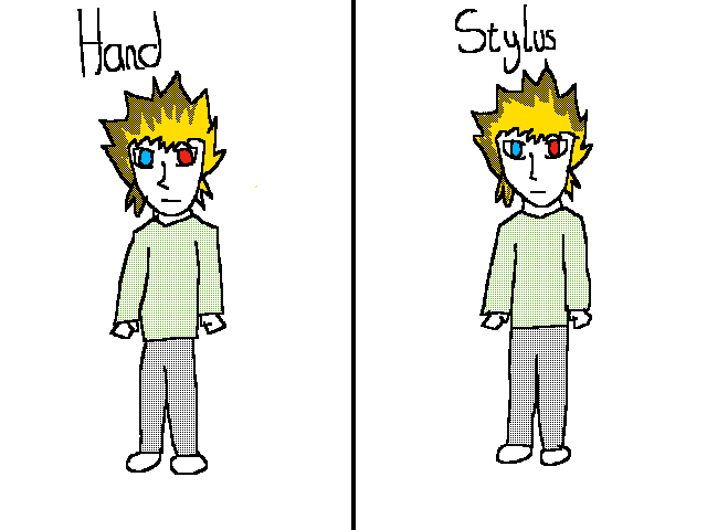 Stylus or hand?