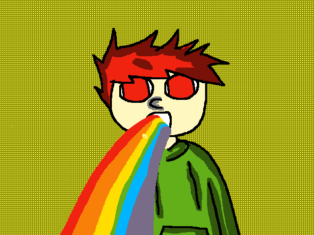 Vomit rainbows