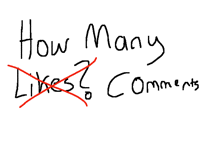How many comments