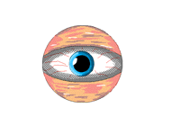 Floating eye