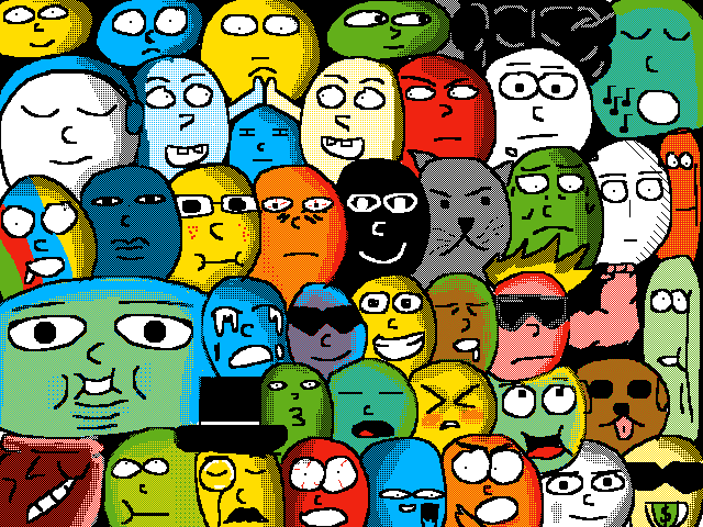 Blob doodle