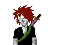 Masked swordsman
