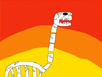 Random art skeleton thing
