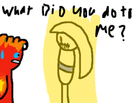 WHAT DID YOU DO TO ME???