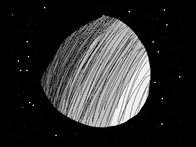 The moon?