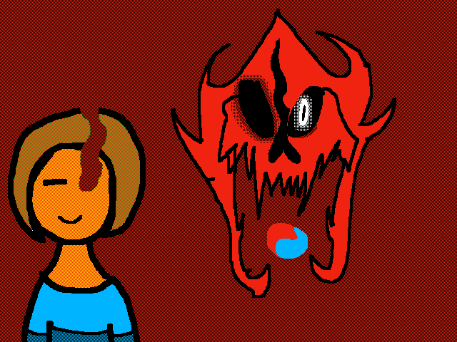 My Oc's power. The DETERMINATION Blaster