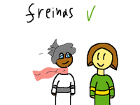 Ask:Chara:are you good?