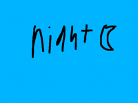 Night time