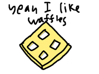 Ask 3: DO YOU LIKE WAFFLES?