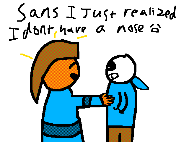 Question 3: do you have a nose?