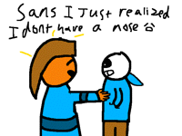 Question 3: do you have a nose?