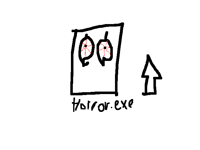 When I record horror games