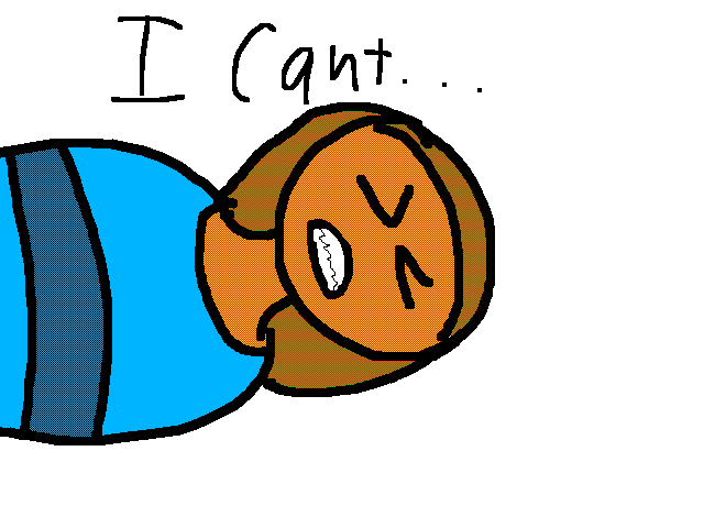 I can't...