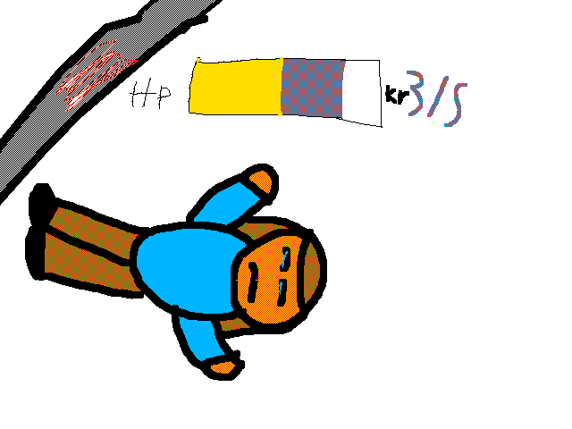 Got hit by a pole