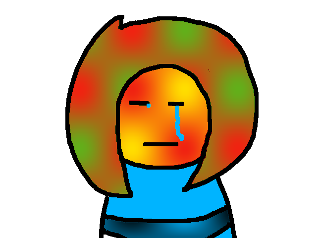 When you realise that your bad at drawing your oc