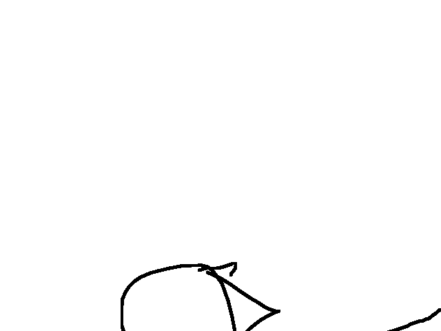 Cat being pulled wip