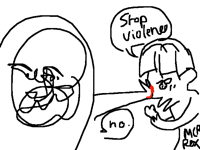 "Violence is inevitable" 4 angl