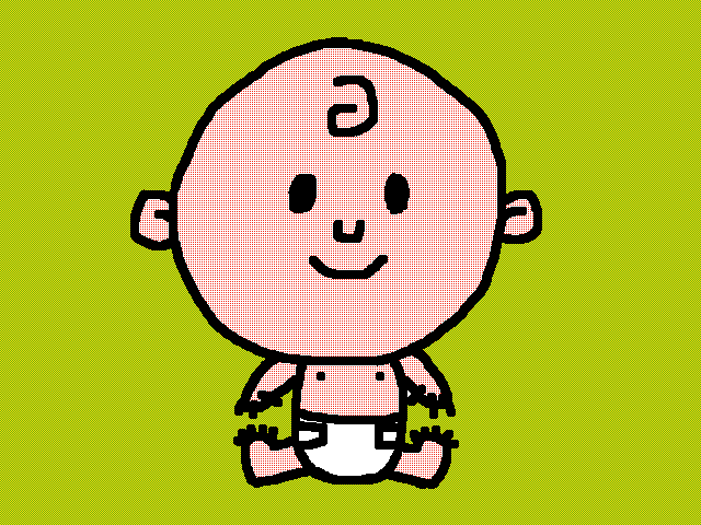 Le bébé joyeux!