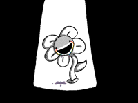 Creepy flower speedpaint