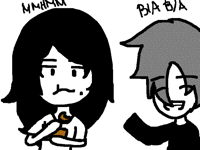 When i'm eating a cookie