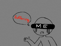 Suffering.