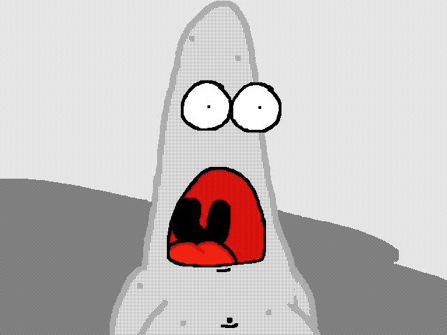 Patrick Surprised