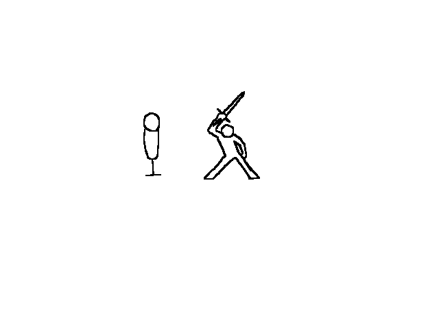 Sword practice