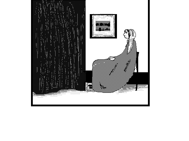 "Withles Mother" a painting