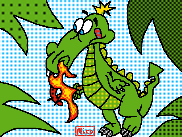 A sweet dragon