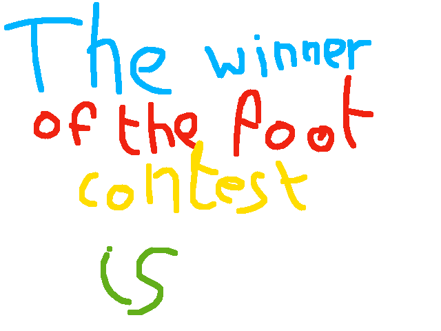 The winner is ...