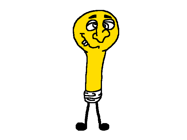A real bulb
