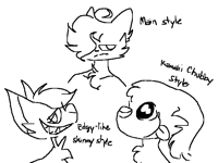 3 Styles :')
