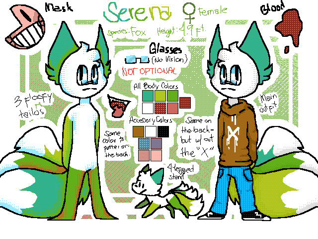Serena || Official OC Ref. February 2018