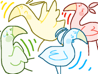 Emotional Flamingos