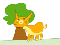 My 6 y/o cousin drew/animated this :333