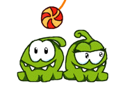 Om Nom and Om Nelle!