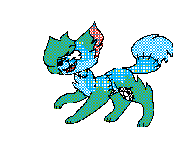 Shaq in Sad Blue style ;w;