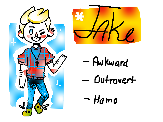 Jake || new oc