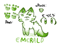 Another oc: emerald