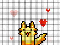 Cute pixel art
