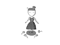 The dancer