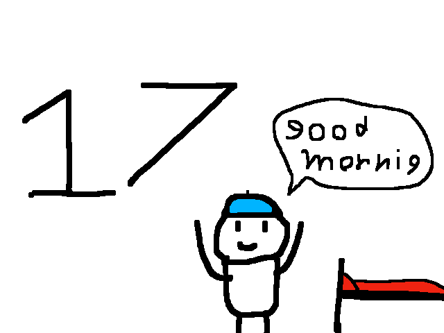 How my morning was
